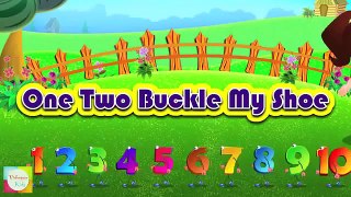 One Two Buckle My Shoe Nursery Rhyme Number Song For Children