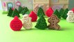 Play Doh Cooking and cake   Christmas Cookies and Christmas Tree by Lemon Squeezy