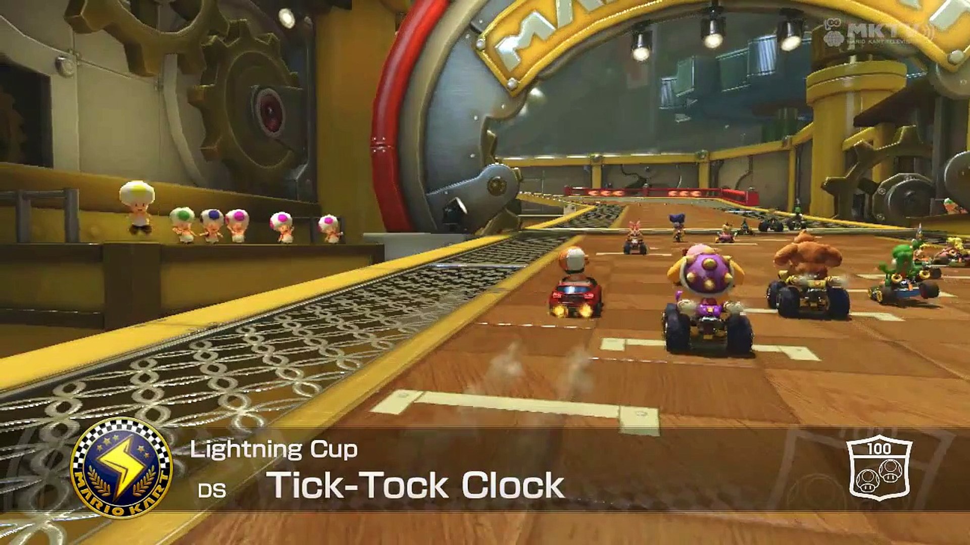 Wii U Mario Kart 8 Ds Tick Tock Clock Video Dailymotion