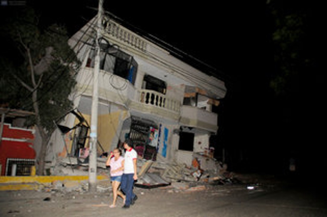 Magnitude-7.8 earthquake hits Ecuador; at least 28 dead