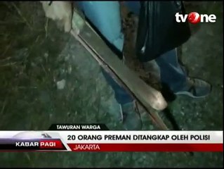 20 Bentrok dengan Warga, 8 Airsoft Gun Diamankan
