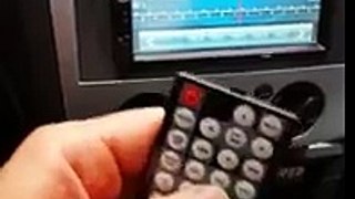 Defective remote control DVD car player