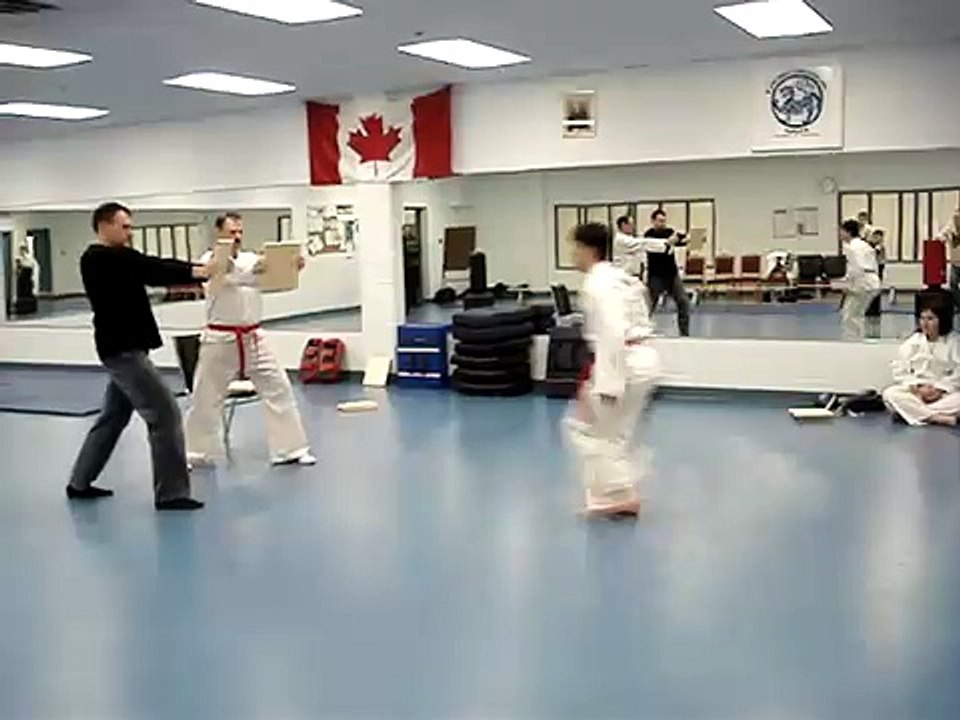 Double front snap kick