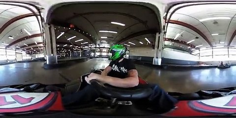 360 Video - Race along with The Social Outcasts  WWE Game Night