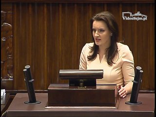 Poseł Marzena Okła-Drewnowicz - Wystąpienie z dnia 13 kwietnia 2016 roku.