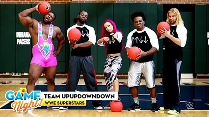 WWE Superstars play dodgeball  WWE Game Night