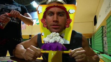 WWE Superstars play Pie Face  WWE Game Night