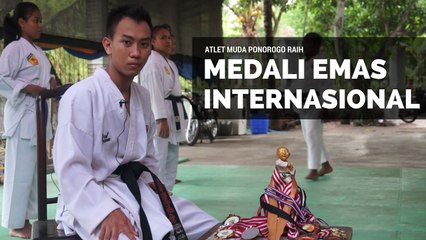 Atlet Muda Ponorogo Raih Medali Emas di Tingkat Internasional