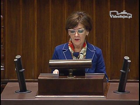 Poseł Teresa Hałas - Oświadczenie z dnia 13 kwietnia 2016 roku.