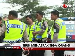 Kronologi Petugas PJR Tewas Tertabrak Truk