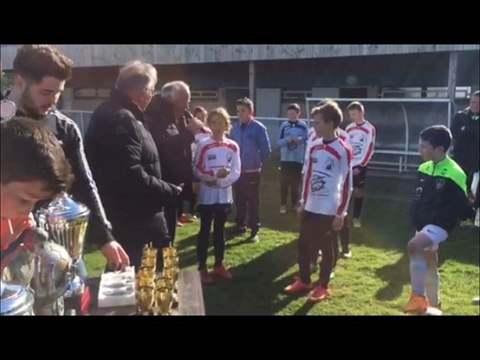 Remises des récompenses U11 Tournoi de l'ASPTT