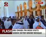 b 1010 DD News PM Narendra Modi visits Sheikh Zayed Mosque