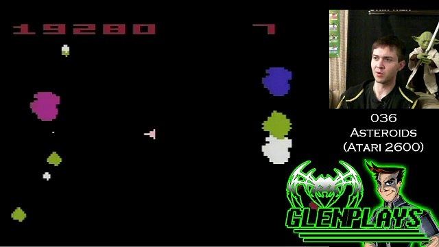 Glenplays: Asteroids (Atari 2600)