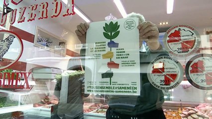 A Molenbeek, une "marche contre la terreur et la haine"