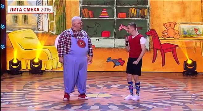 'Километр кимоно' и Сергей Сивохо - Бабамуж ТВ - Лига Смеха 2016, 3я игра 2 сезона