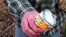 Opening a spaghetti O's can