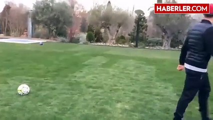 Minik Ronaldo'dan Babasına Panenka Penaltısı