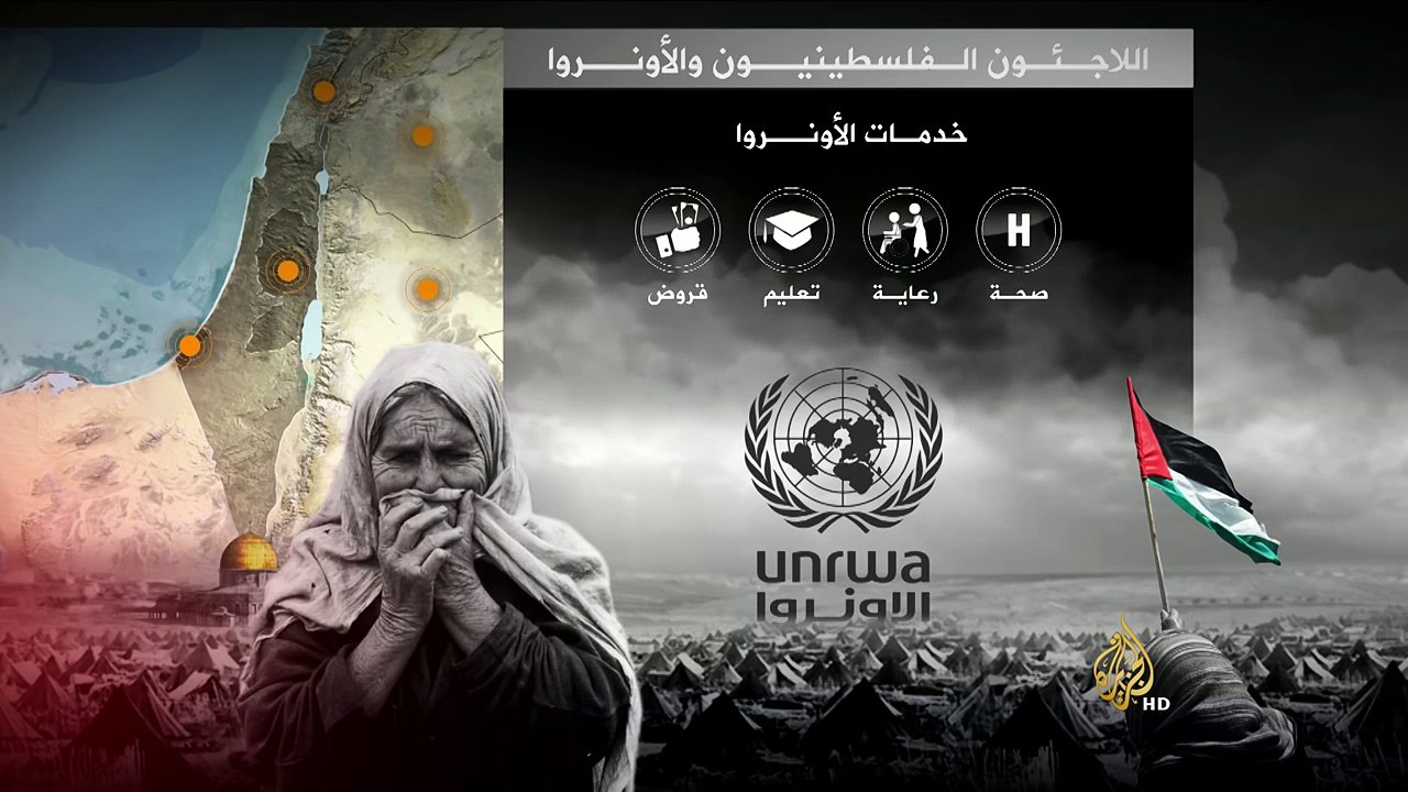 الأونروا واللاجئون الفلسطينيون