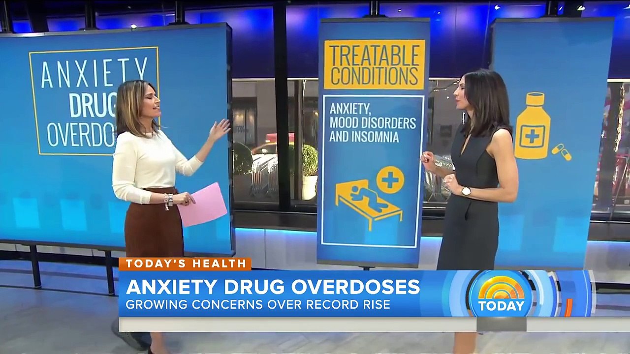 Anxiety Drug Overdoses In US Hit Record Levels | TODAY