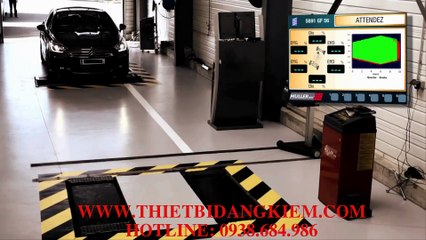 Dây chuyền thiết bị đăng kiểm xe con và xe tải