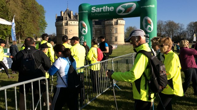 Première marche nordique avec les Foulées ludoises
