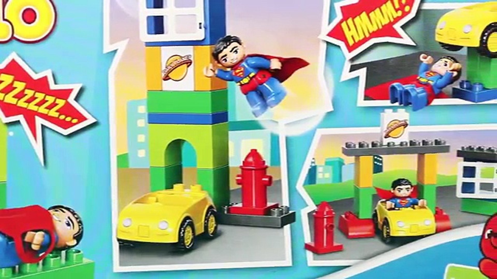 lego duplo super heroes superman rescue
