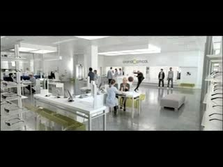 Zidane à lunettes pour GrandOptical