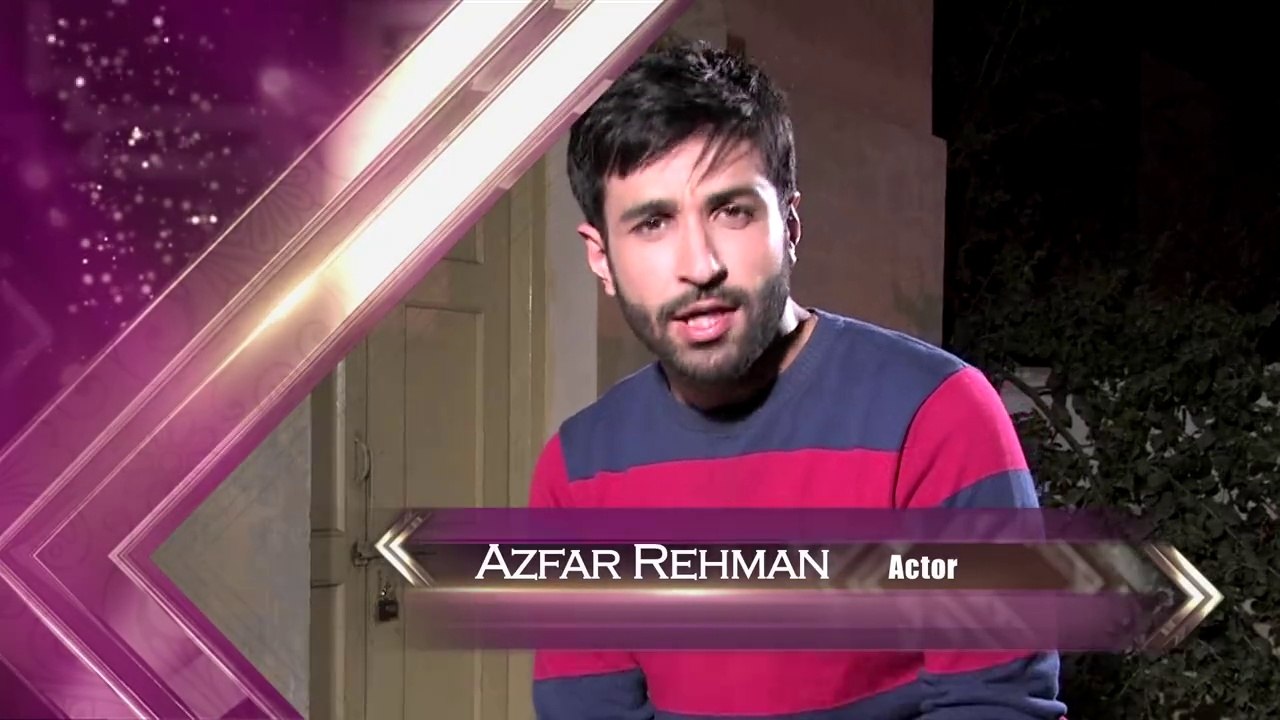 Azfar Rehman Views About ARY Film Awards Dubai 2016