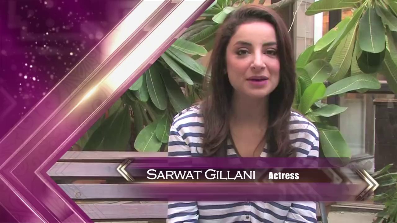 Sarwart Gillani Views About ARY Film Awards Dubai 2016