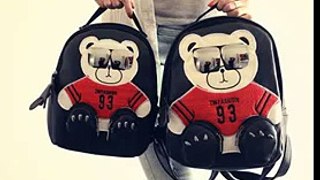 Cartoon bear gles backpack.avi