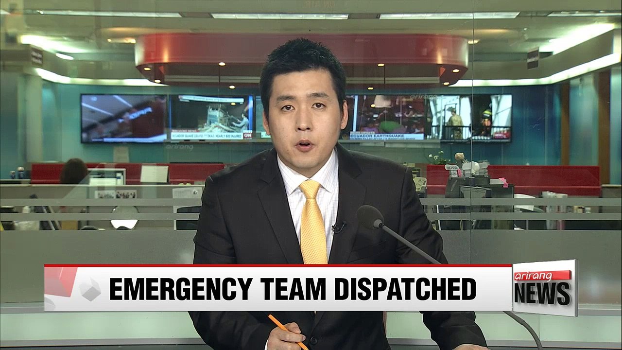 Korean government dispatches emergency response team to Kyushu