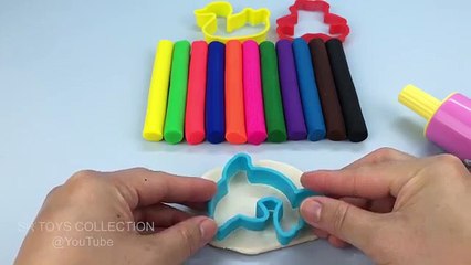 Play & Learn Colours with Play Dough Fun and Creative for Children and Kids