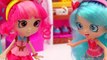 Jessicake & Donatina Shoppies Make Playdoh Shopkins Cookies with Cookie Cutters - Play Video