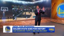 Golden State Warriors Record Breaking Season HIGHLIGHTS