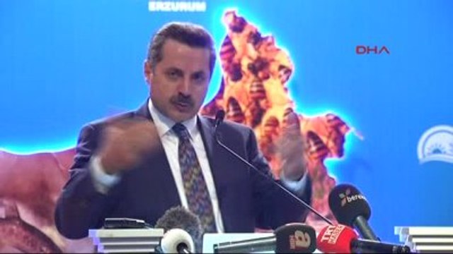 Erzurum- Gıda Tarım ve Hayvancılık Bakanı Faruk Çelik Erzurum'da Konuştu -3