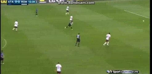 AS Roma 1st BIG Chance - Atalanta 0-0 AS Roma 17-04-2016