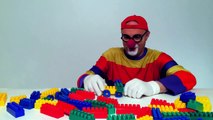 Çocuklar için eğlenceli film - Palyaço Dima - Lego taşları - Uçak
