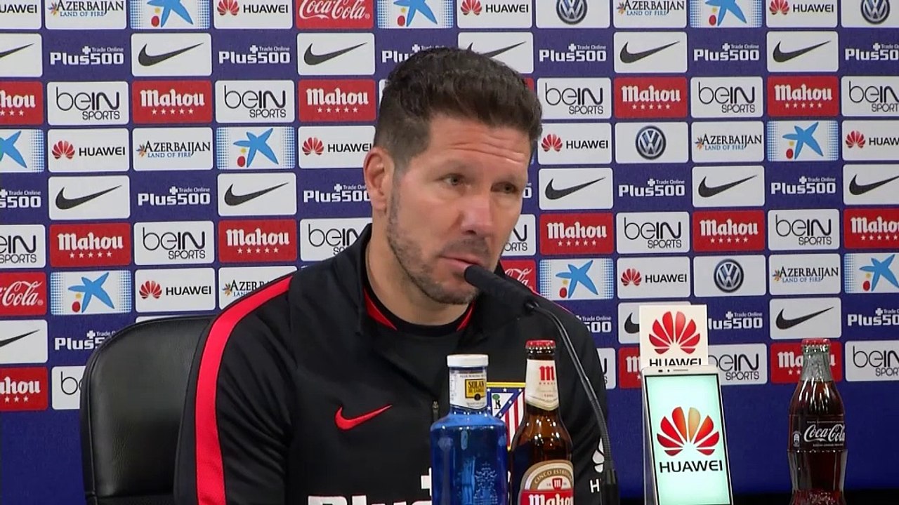 Demis - Simeone : "Les autres n'ont pas peur de nous"