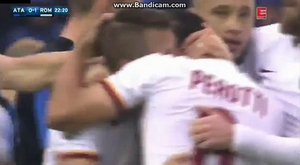 Lucas Digne Goal HD Atalanta 0-1 AS Roma 17-04-2016