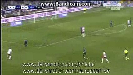 Roma Amazing Action & GOAL HD - Atalanta 0 - 1 Roma Serie A 17.04