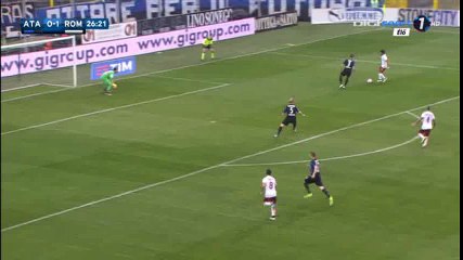 Radja Nainggolan Goal HD - Atalanta 0-2 AS Roma - 17-04-2016