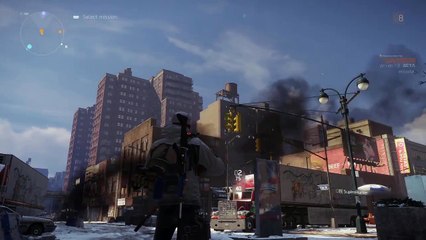 The Division PS4 Day/Night cycle with Fog and lighting Tech Timelapse