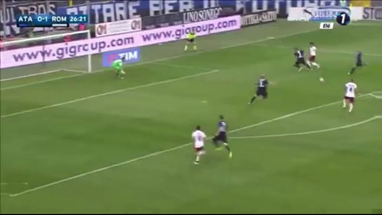 0-2 Radja Nainggolan Goal HD - Atalanta 0-2 Roma 17.04.2016