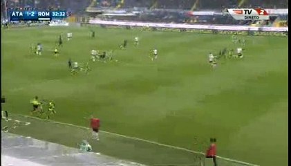 Marco D'Alessandro Goal Atalanta 1-2 Roma 17-04-2016