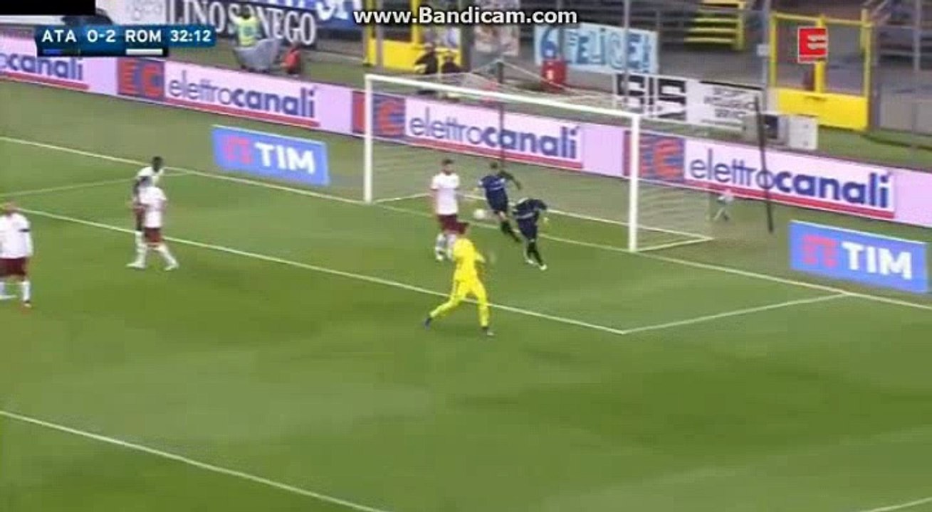 Marco D"Alessandro Goal HD Atalanta 1-2 AS Roma 17-04-2016