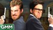 GMM - 7 Craziest Duels to the Death (GAME) - Good Mythical Morning - Rhett and Link