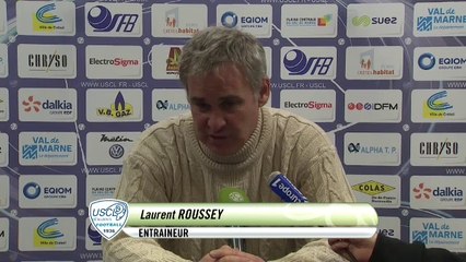 USCL - Auxerre : Conférence de presse des entraîneurs (J34 S15/16)