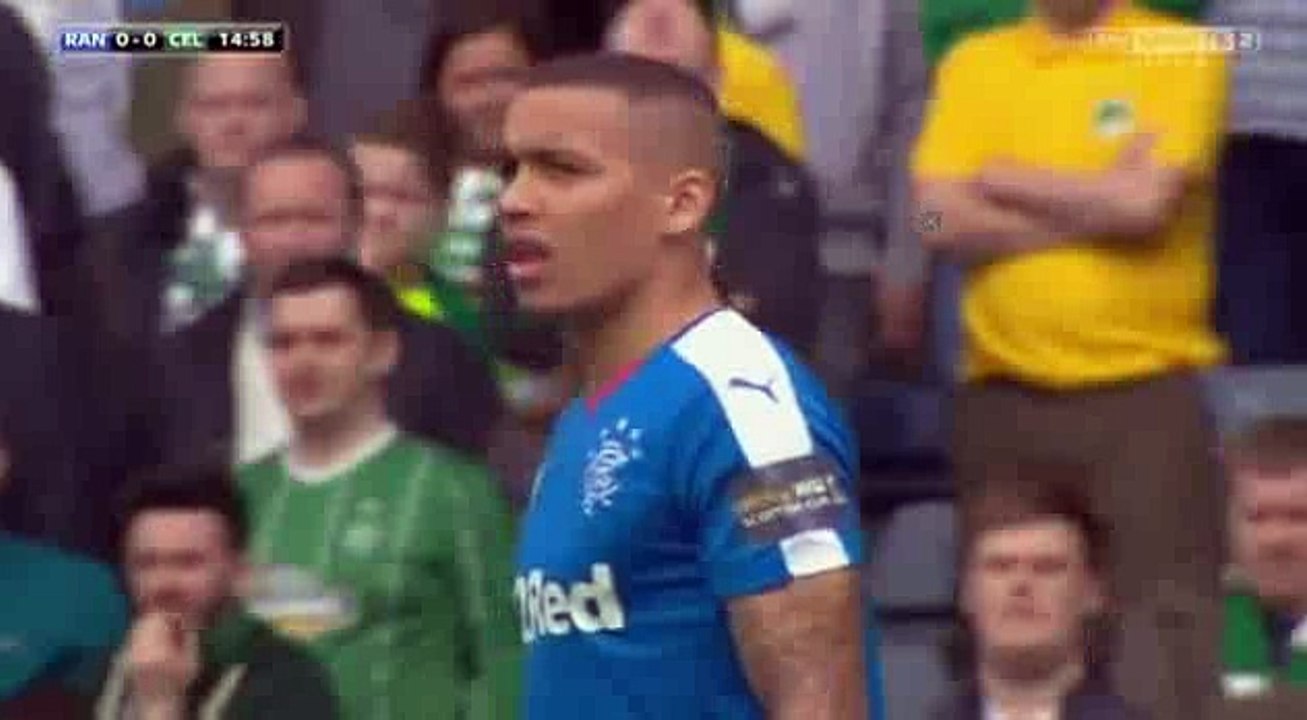 Kenny Miller Goal HD - Rangers 1-0 Celtic - 16-04-2016