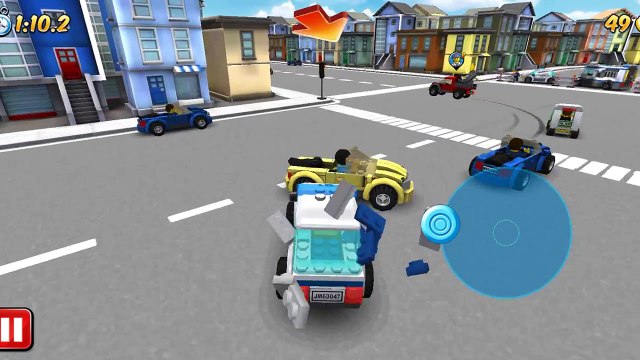Мультик про Лего машинки - Lego City Police - Police Car