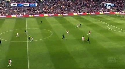 Nacer Barazite Goal - Ajax 0-1 Utrecht - 17.04.2016 HD